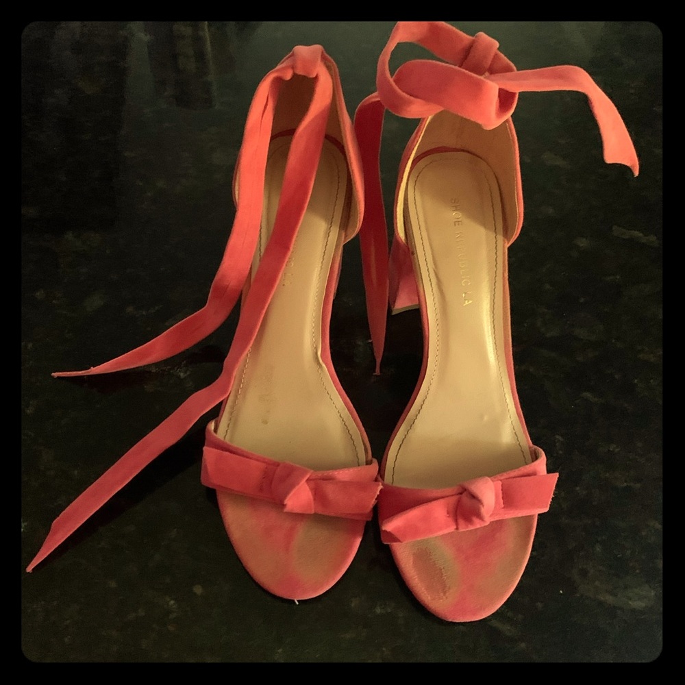 Pink heels